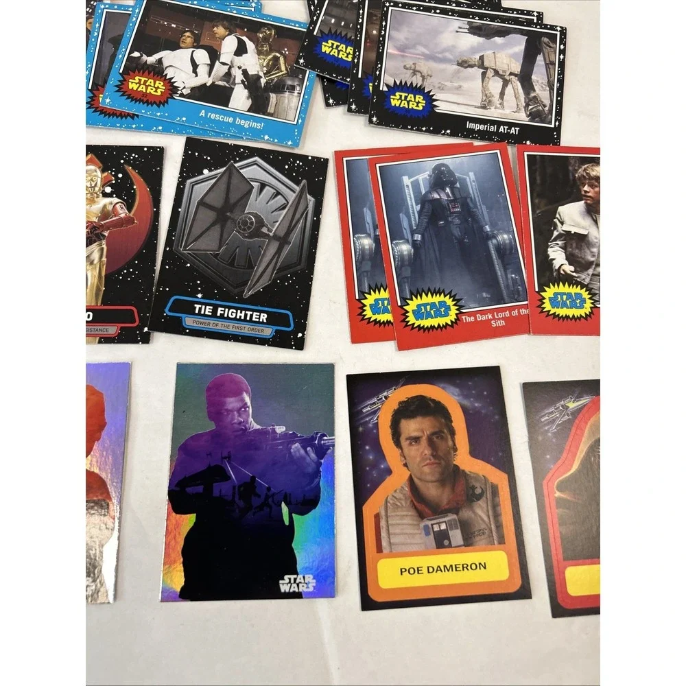 Topps Star Wars‎ Journey to the Force Awakens - Trading Card Variants Lot of 37